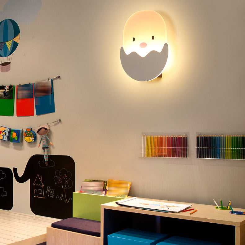 1 Mur géométrique léger style enfant Style en métal Moup Mont luminaire pour la chambre pour enfants