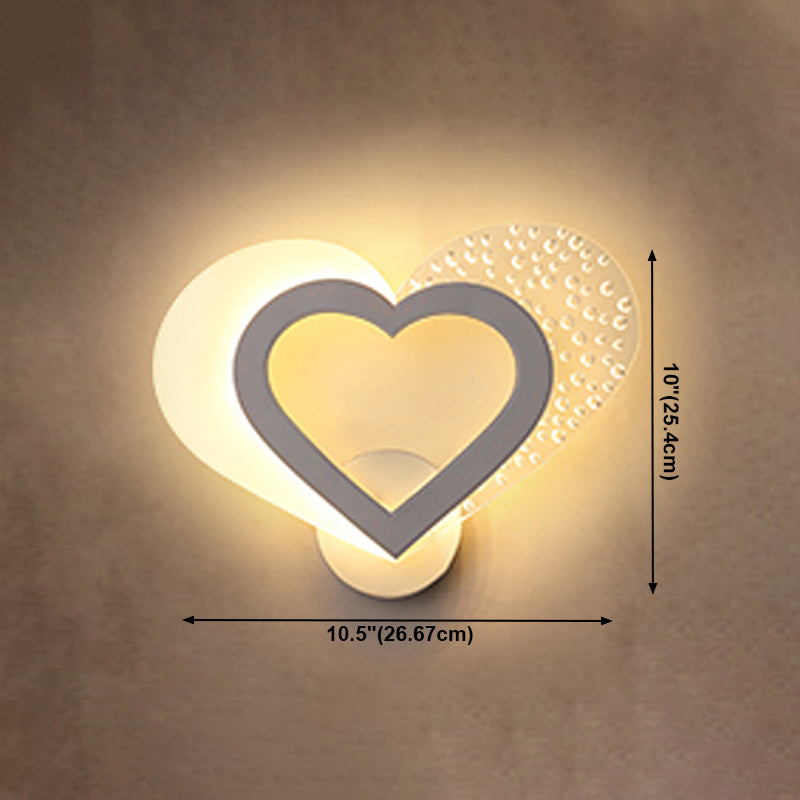 1 Mur géométrique léger style enfant Style en métal Moup Mont luminaire pour la chambre pour enfants