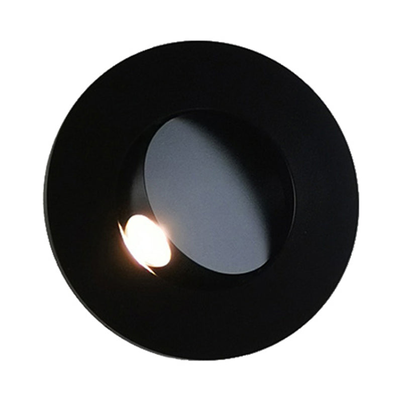 Metall 1-Licht-Lesen Wandbeleuchtung moderner Stil Runde Form Wandmontage Leuchte