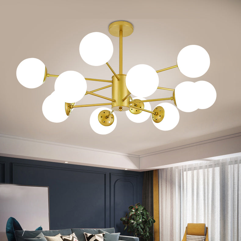 Glass Contemporary Nordic Pendant Lighting Fixtures Sputnik Hanging Lights