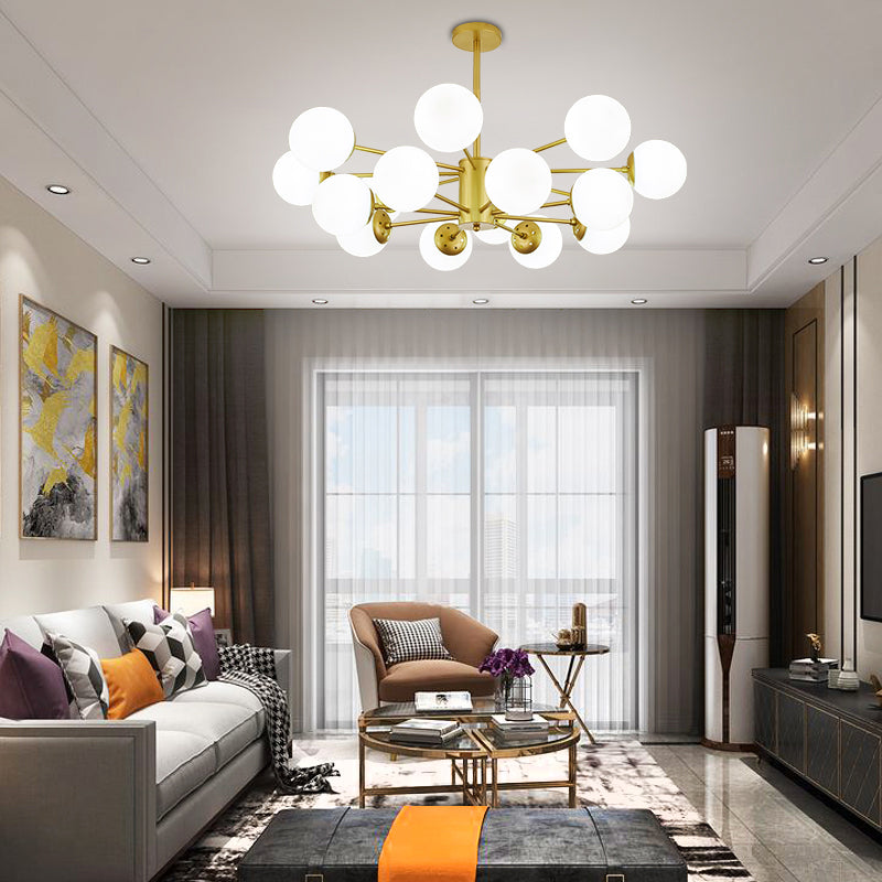 Glass Contemporary Nordic Pendant Lighting Fixtures Sputnik Hanging Lights