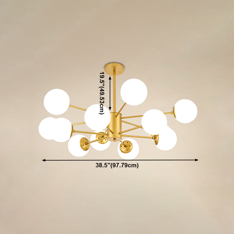 Glass Contemporary Nordic Pendant Lighting Fixtures Sputnik Hanging Lights