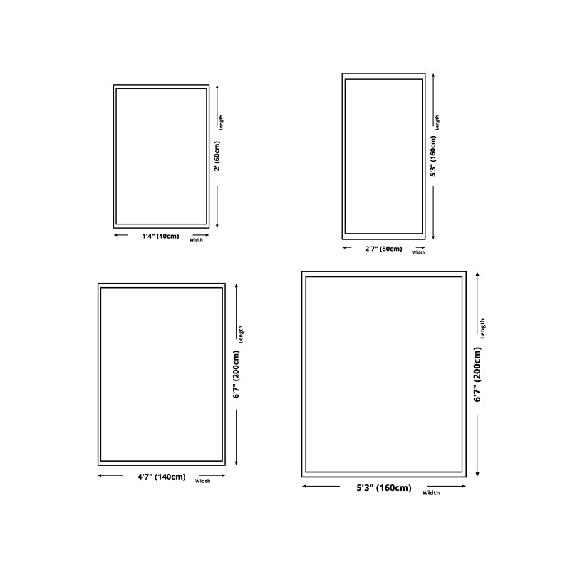 Coffee Gradual Change Rug Polyester Modern Rug Stain Resistant Rug for Drawing Room