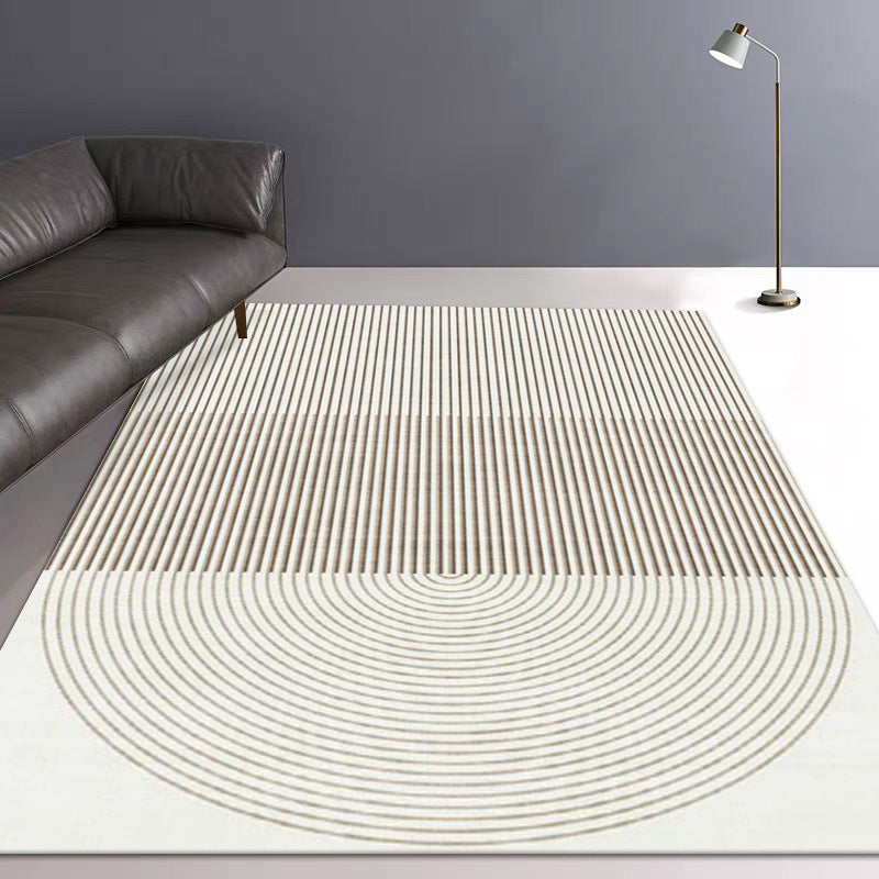 Minimalism Abstract Striped Wabi-sabi Carpet Indoor Rug for Living Room Bedroom Rug