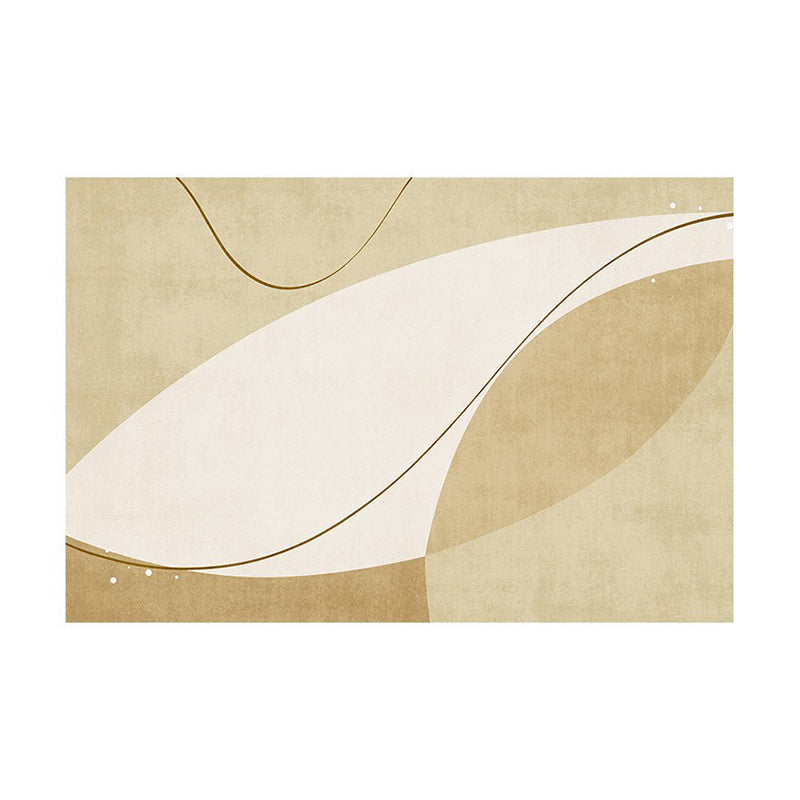 Tapis de couleur de couleur marron clair