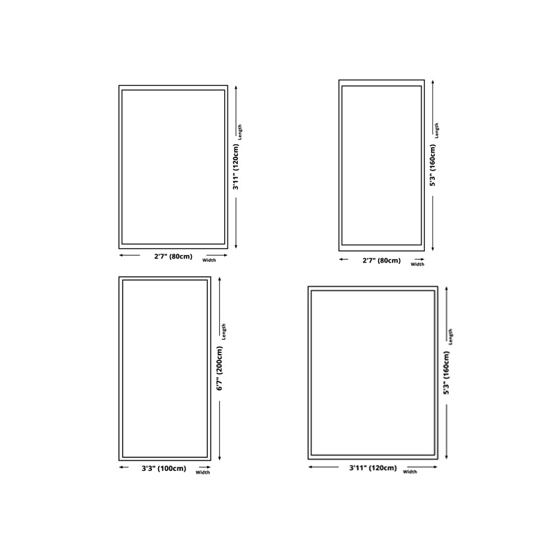 Dark Brown Modern Rug Polyester Graphic Rug Stain Resistant Rug for Drawing Room