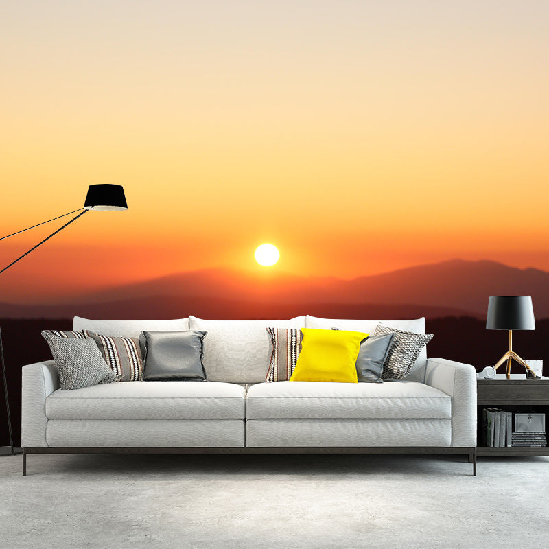 Mildew Resistant Wall Mural Wallpaper Sky Landscapes Pattern for Decoration