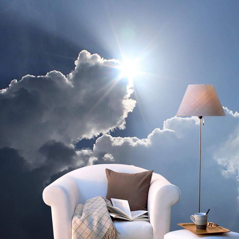 Mildew Resistant Wall Mural Wallpaper Sky Landscapes Pattern for Wall Decor