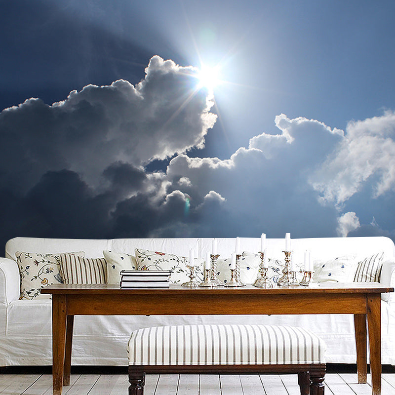 Mildew Resistant Wall Mural Wallpaper Sky Landscapes Pattern for Wall Decor