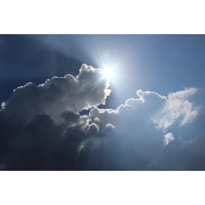 Mildew Resistant Wall Mural Wallpaper Sky Landscapes Pattern for Wall Decor