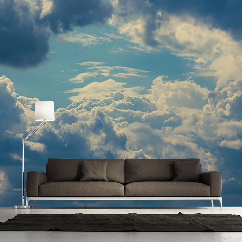 Cloud Resistant Wall Mural Wallpaper Sky Landscapes Pattern for Home Decor