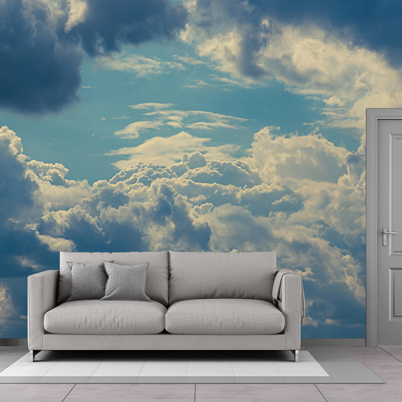 Cloud Resistant Wall Mural Wallpaper Sky Landscapes Pattern for Home Decor