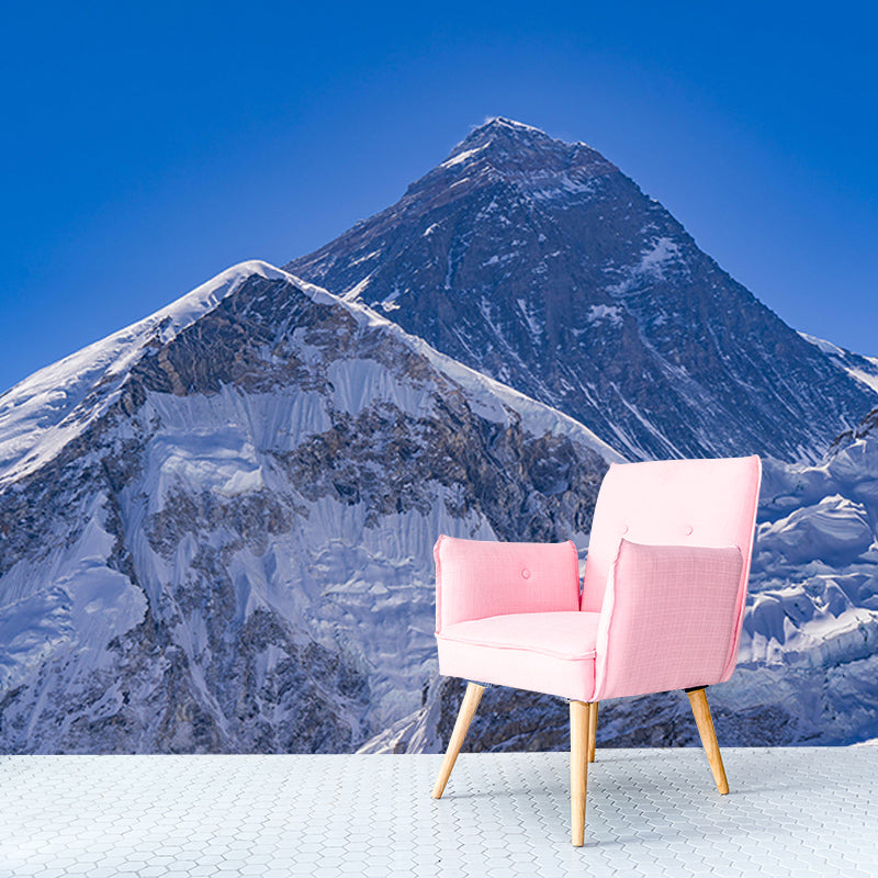 Vivid Resistant Mural Wallpaper Mountain Landscapes Pattern for Home Decor