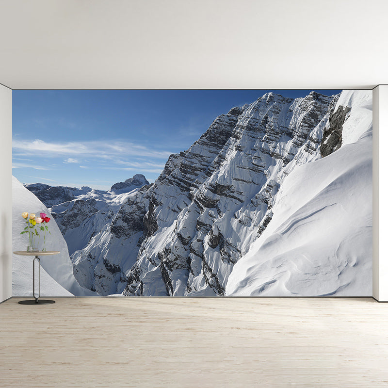 Mildew Resistant Wall Mural Wallpaper Mountain Landscapes Pattern Wall Covering