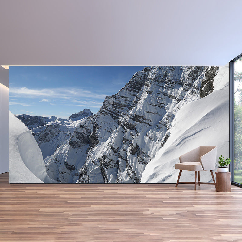 Mildew Resistant Wall Mural Wallpaper Mountain Landscapes Pattern Wall Covering