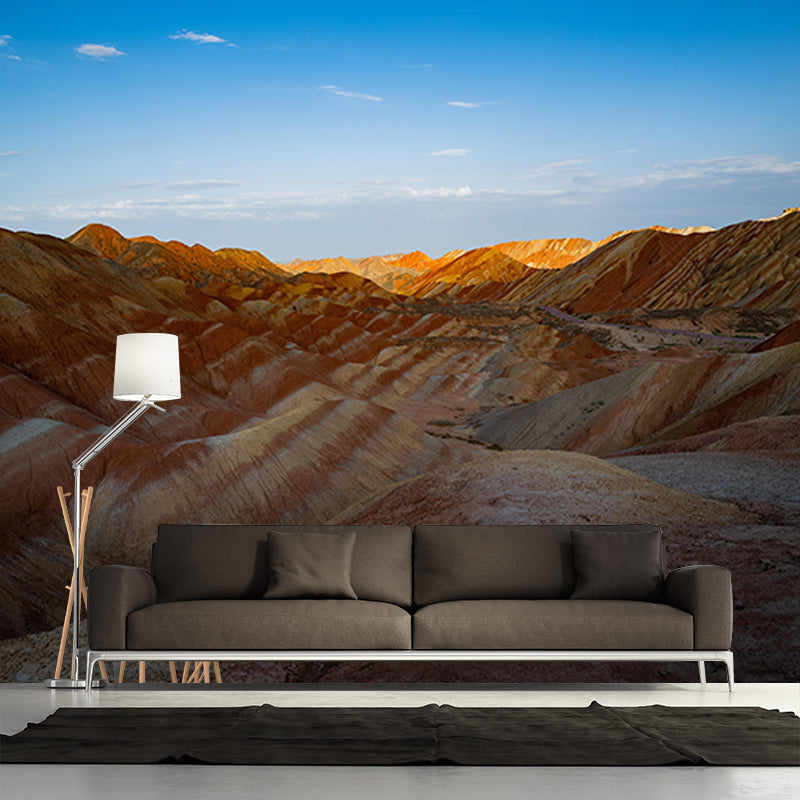 Mildew Resistant Wall Mural Wallpaper Mountain Landscapes Pattern Wall Art