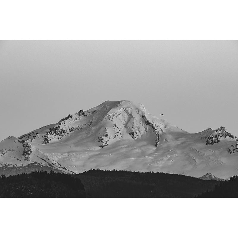 Mildew Resistant Wall Mural Wallpaper Mountain Landscapes Pattern for Bedroom