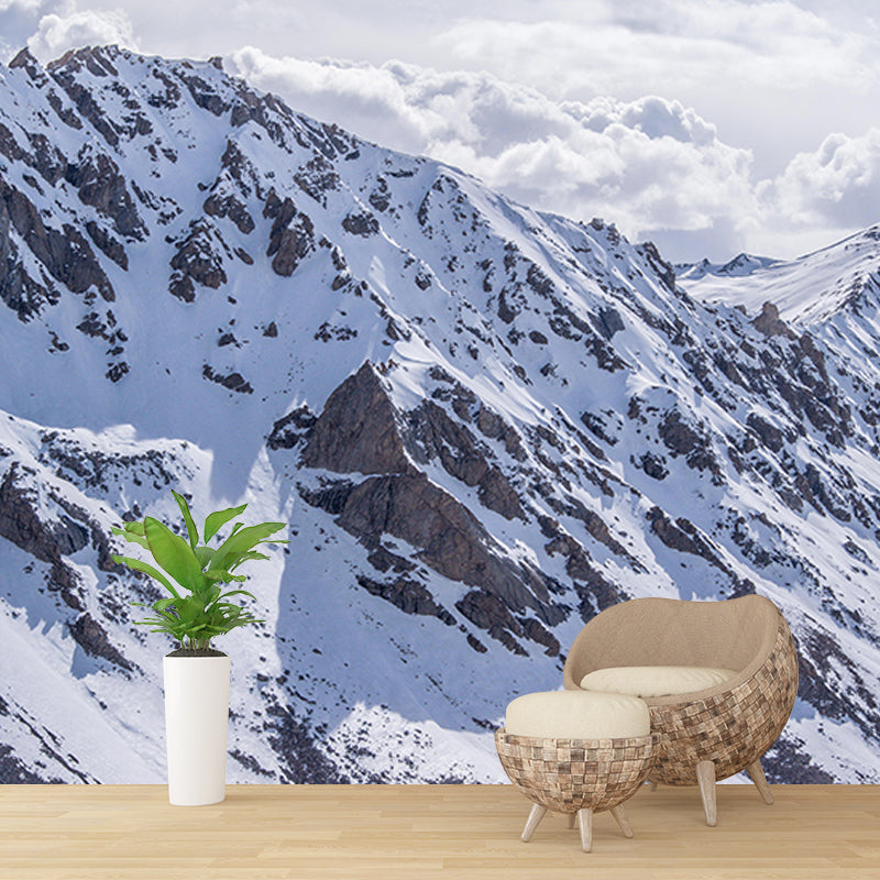 Wall Mural Mildew Resistant Wallpaper Mountain Landscapes Pattern for Wall Decor