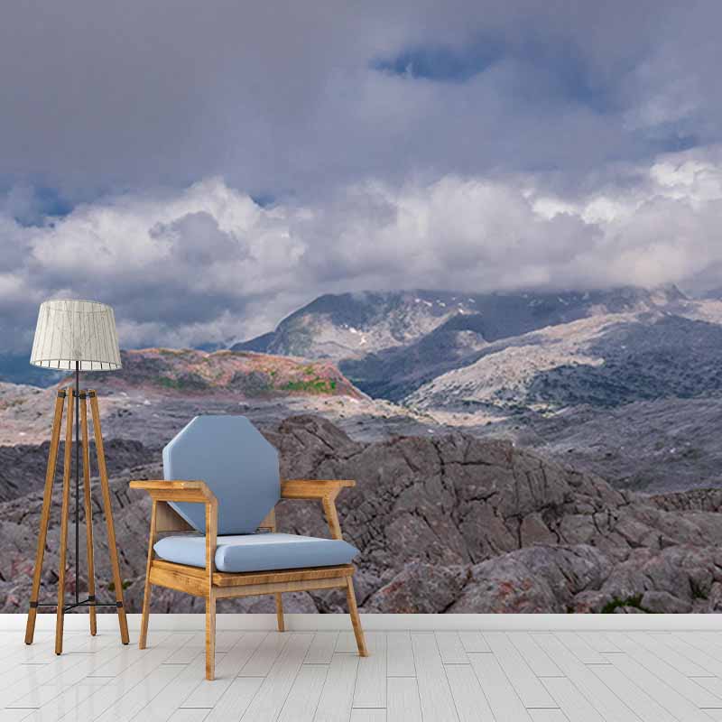 Mildew Resistant Wall Mural Wallpaper Mountain Landscapes Pattern for Home Decor