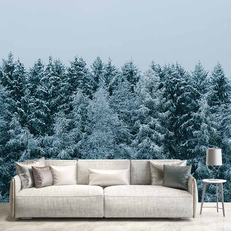 Mildew Resistant Wall Mural Wallpaper Forest Landscapes Pattern for Room