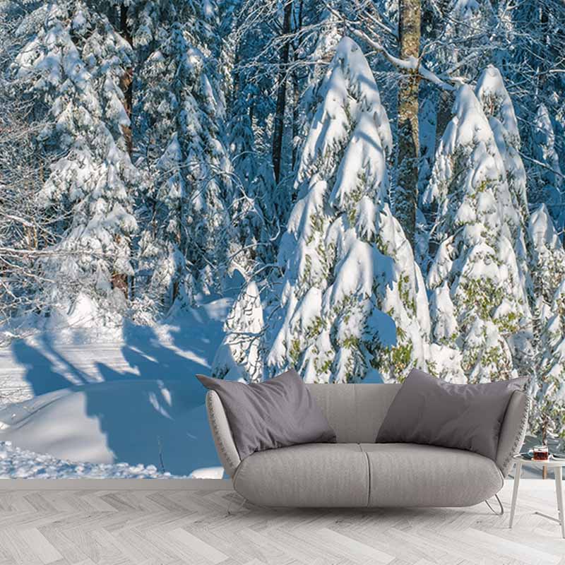 Wall Decor Forest Mildew Resistant Wall Mural Wallpaper Forest Landscapes Pattern