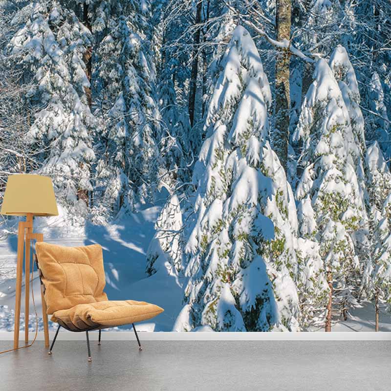 Wall Decor Forest Mildew Resistant Wall Mural Wallpaper Forest Landscapes Pattern