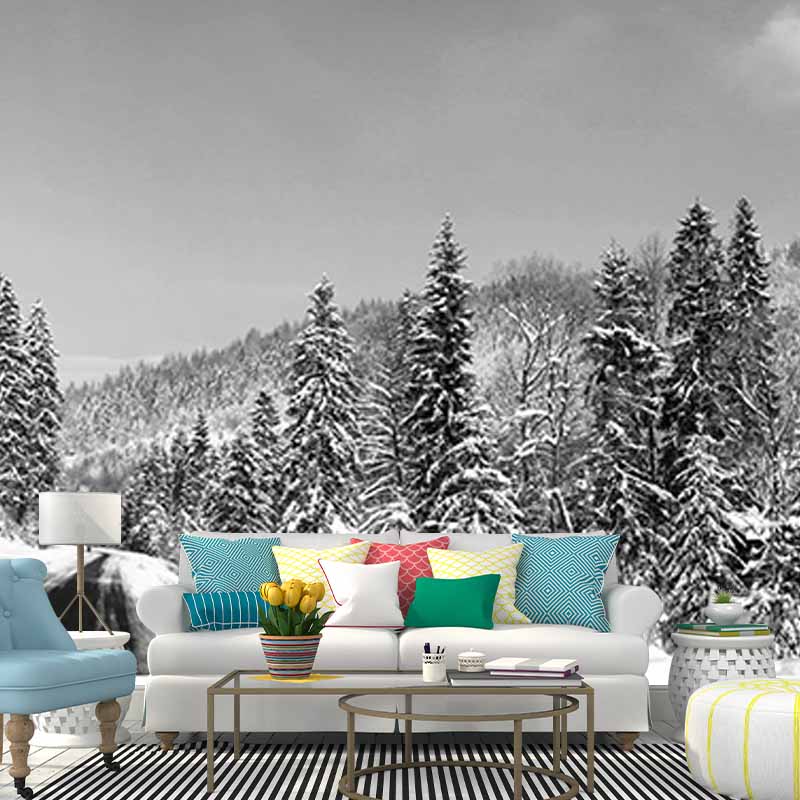 Forest Landscapes Mildew Resistant Wall Mural Wallpaper Pattern for Home Decor