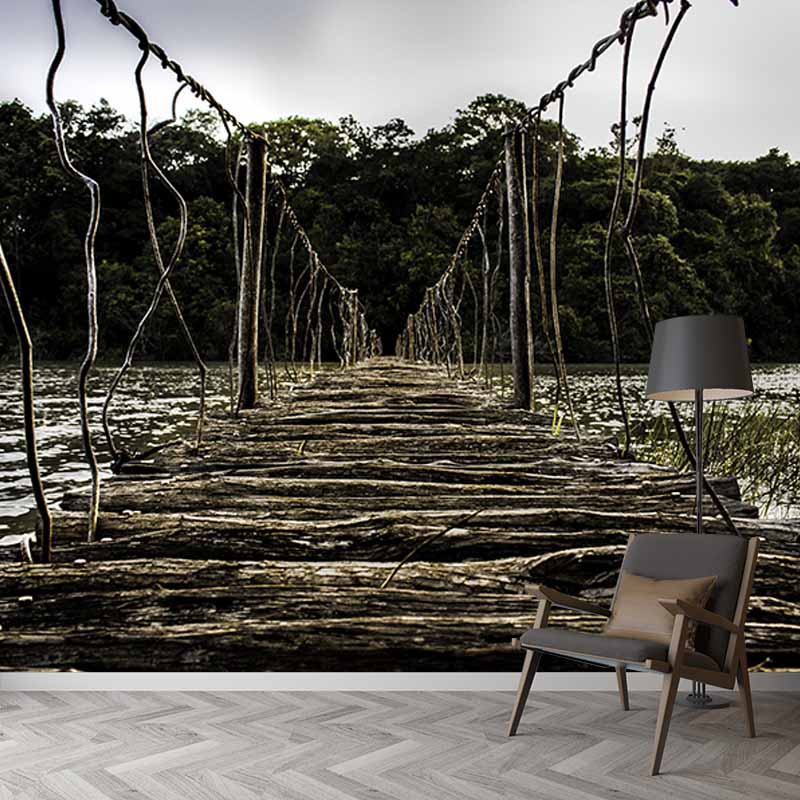 Vivid Resistant Wall Mural Wallpaper Space Extension Pattern for Wall Decor