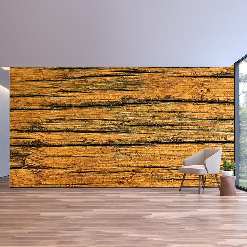 Mural for Bedroom Wood Grain Wallpaper Decor Waterproofing, Custom Print