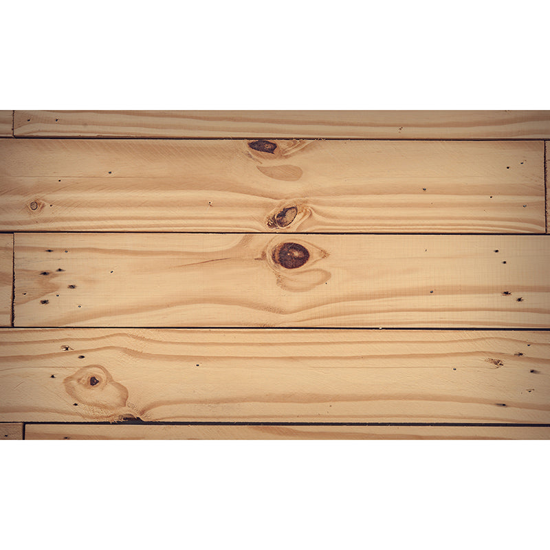 Light Wood Grain Wall Mural Water Resistant Wall Art for Living Room Bedroom