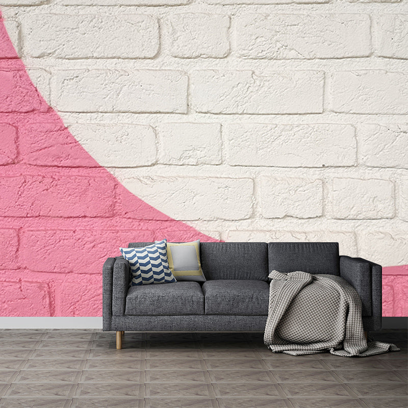 Industrial Brick Wall Wall Mural for Sitting Room Decoration, Personalized Size