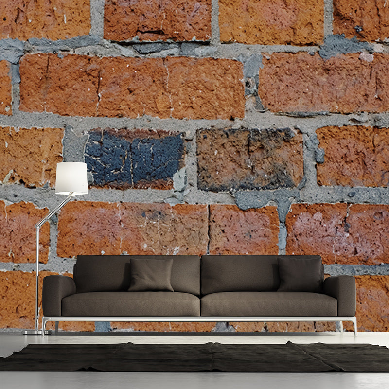 Industrial Brick Wall Wall Mural for Sitting Room Decoration, Personalized Size