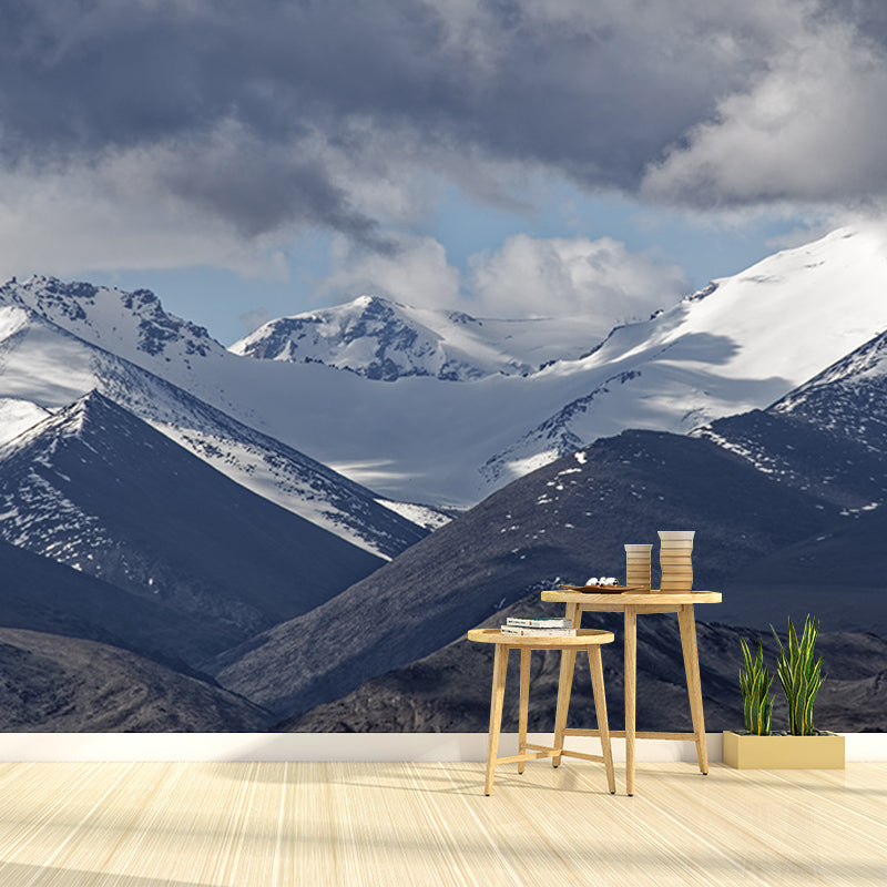 Beautiful Mountain View Wallpaper Mural Modern Style Room Mural for Wall Decor