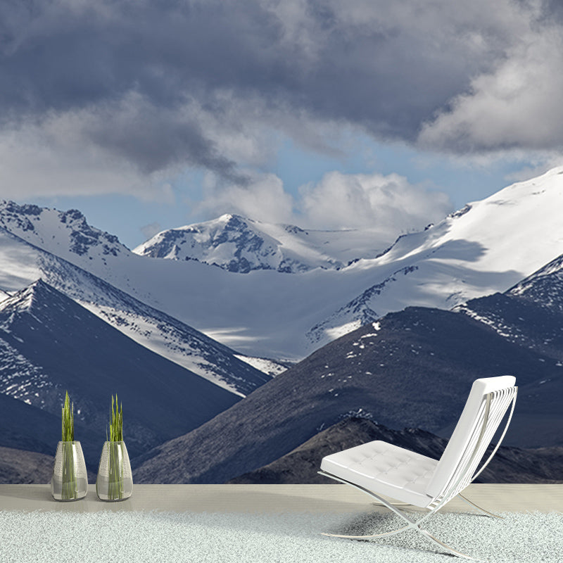 Beautiful Mountain View Wallpaper Mural Modern Style Room Mural for Wall Decor