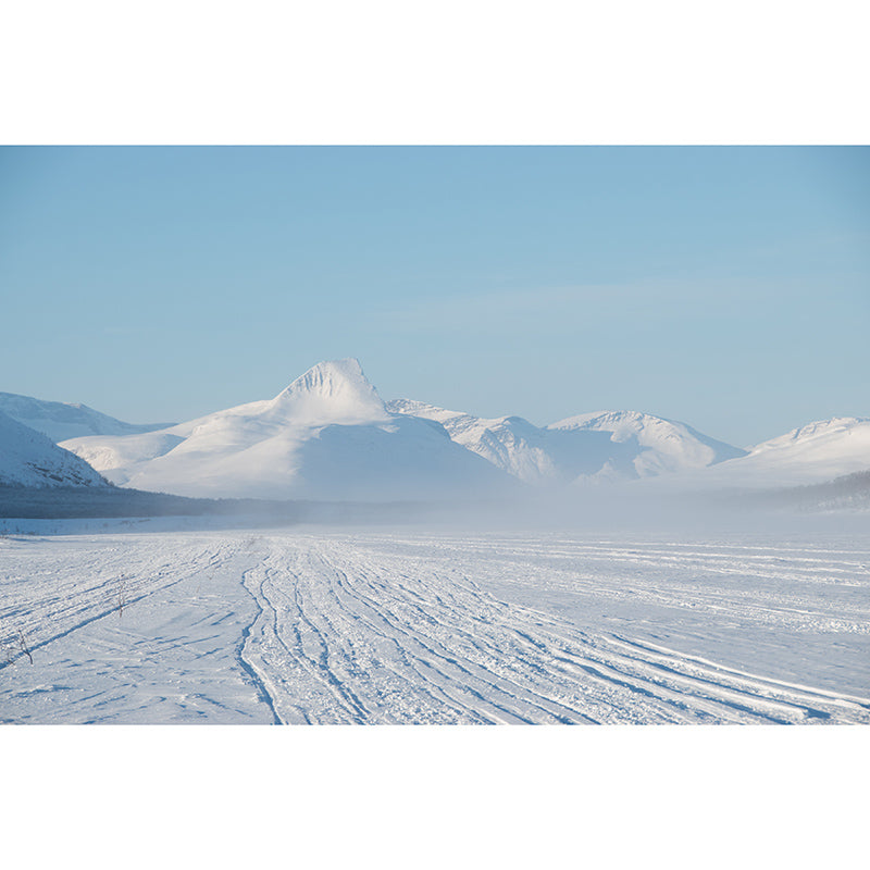 Home Decoration Mountain View Mural Moisture Resistant Wall Covering