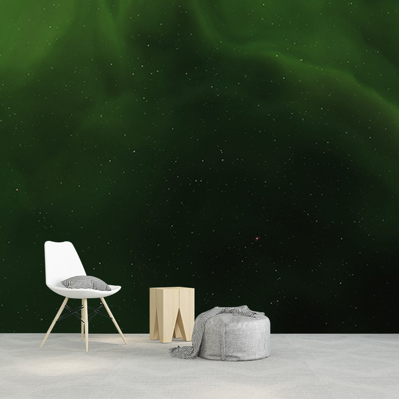 Cosmic Galaxy Mural for Boy's Bedroom Decor Waterproofing, Custom-Printed