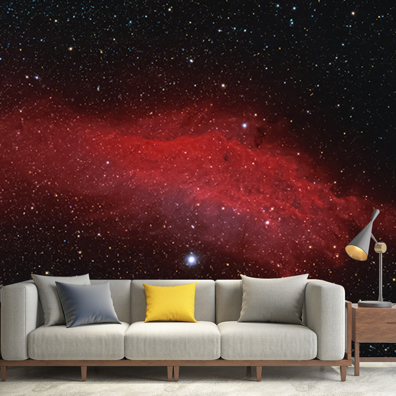 Galaxy Space Wall Decals Decor for Bedroom Living Room, Water Resistant
