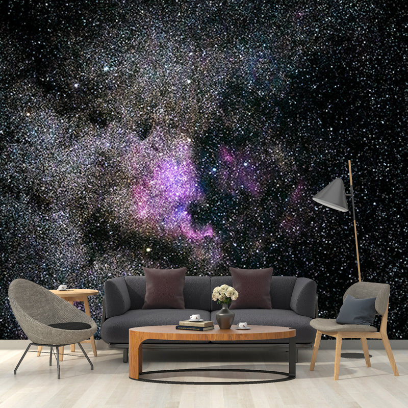 Galaxy Space Wall Decals Decor for Bedroom Living Room, Water Resistant