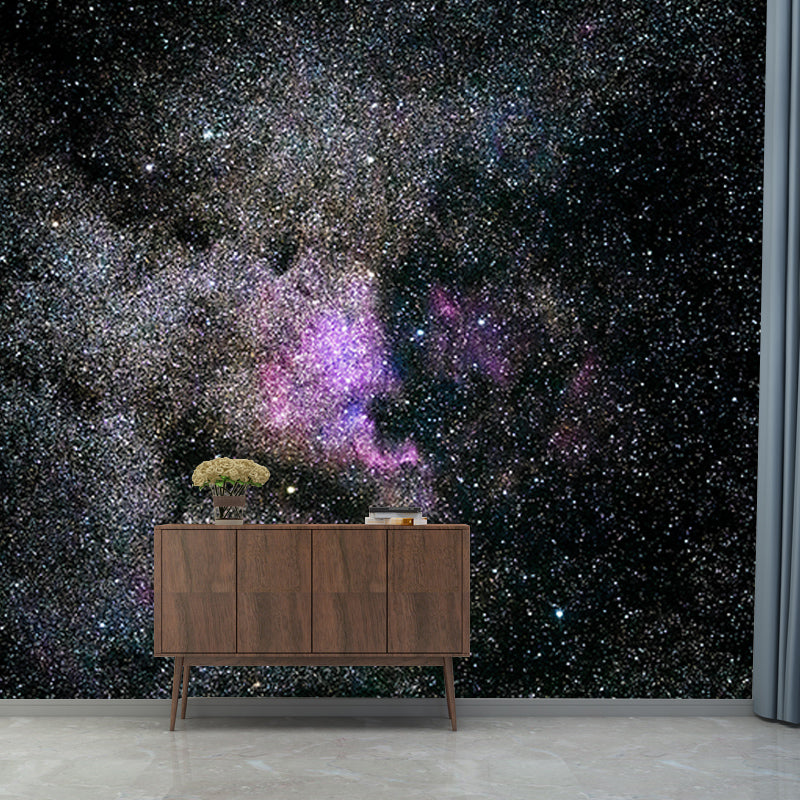 Galaxy Space Wall Decals Decor for Bedroom Living Room, Water Resistant