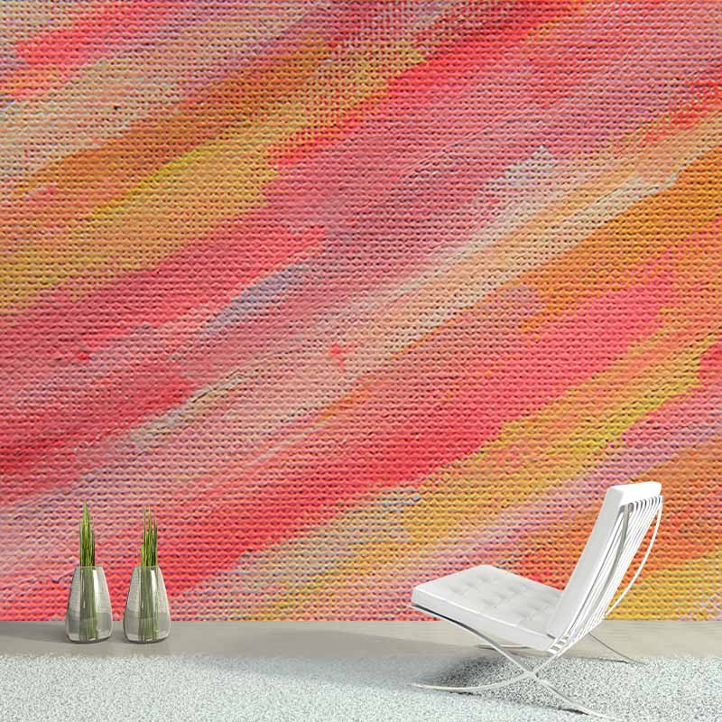 Wall Covering Abstract Photo Wallpaper Mural Moisture Resistant for Home