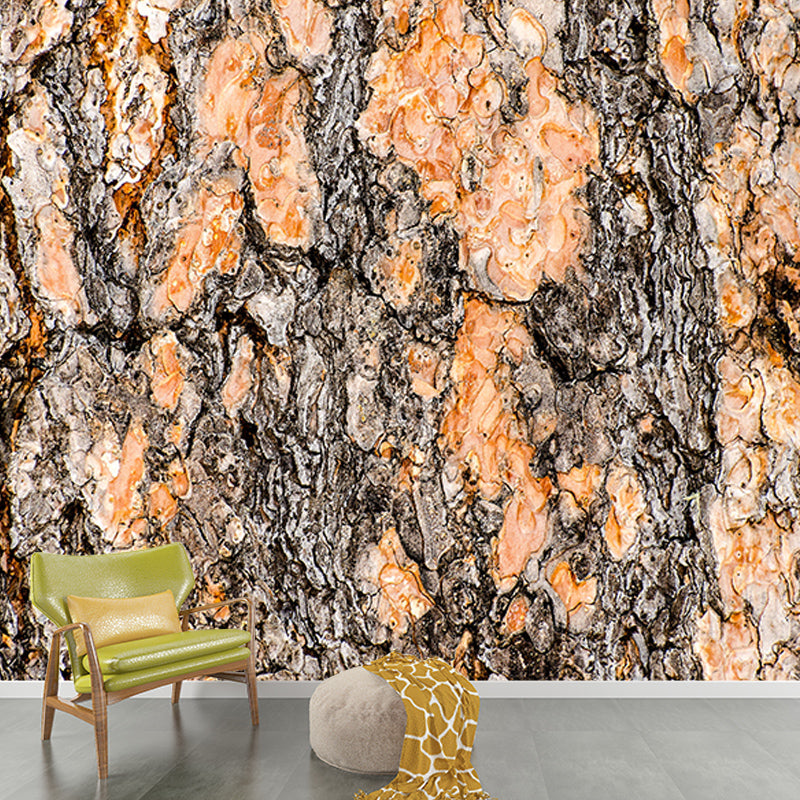 Horizontal Photography Industrial Wood Grain Mural Wallpaper Room Wall Art