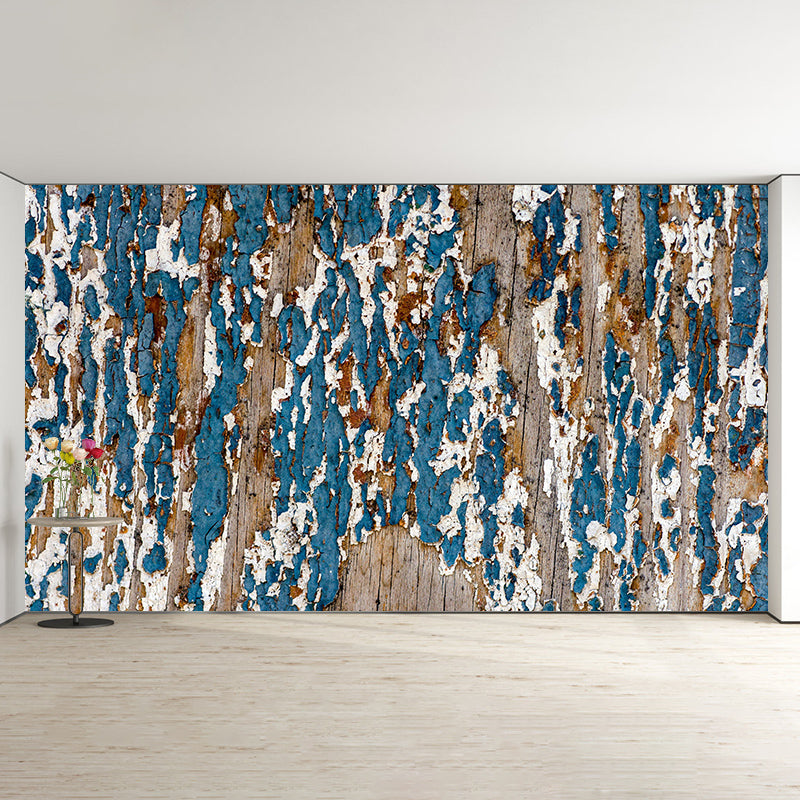 Industrial Wood Grain Mural Wallpaper Horizontal Photography Living Room Wall Art