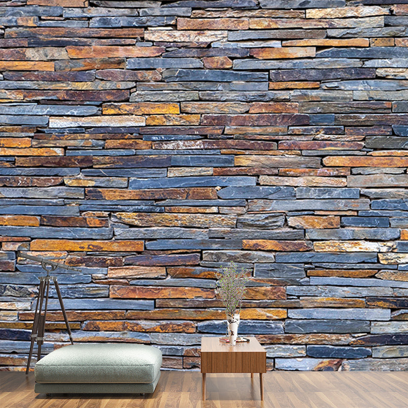 Industrial Style Brick Wall Mural Wallpaper Horizontal Photography Bathroom Wall Art