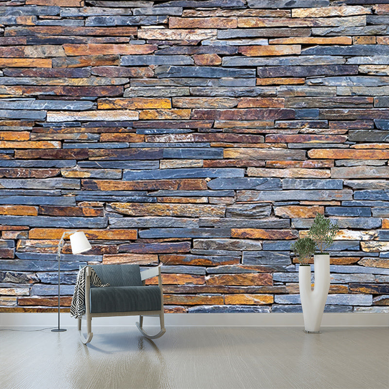 Industrial Style Brick Wall Mural Wallpaper Horizontal Photography Bathroom Wall Art