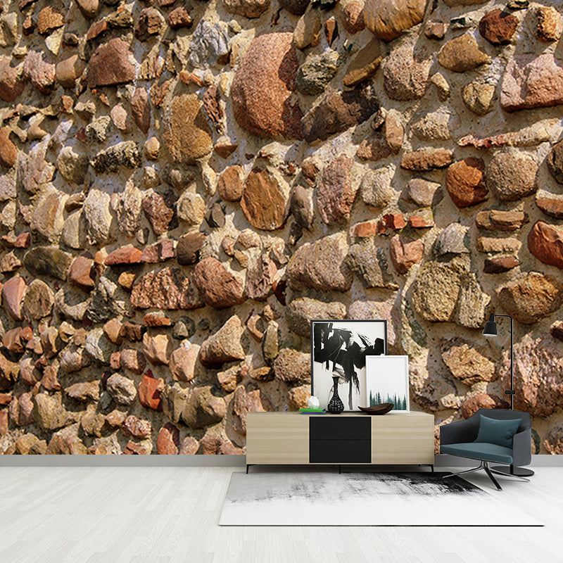 Photography Industrial Style Brick Wall Mural Wallpaper Horizontal Room Wall Art