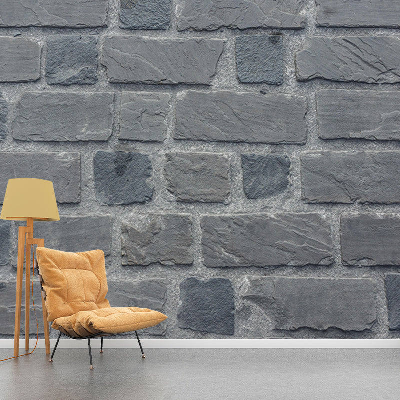 Industrial Brick Wall Mural Wallpaper Horizontal Photography Living Room Wall Art