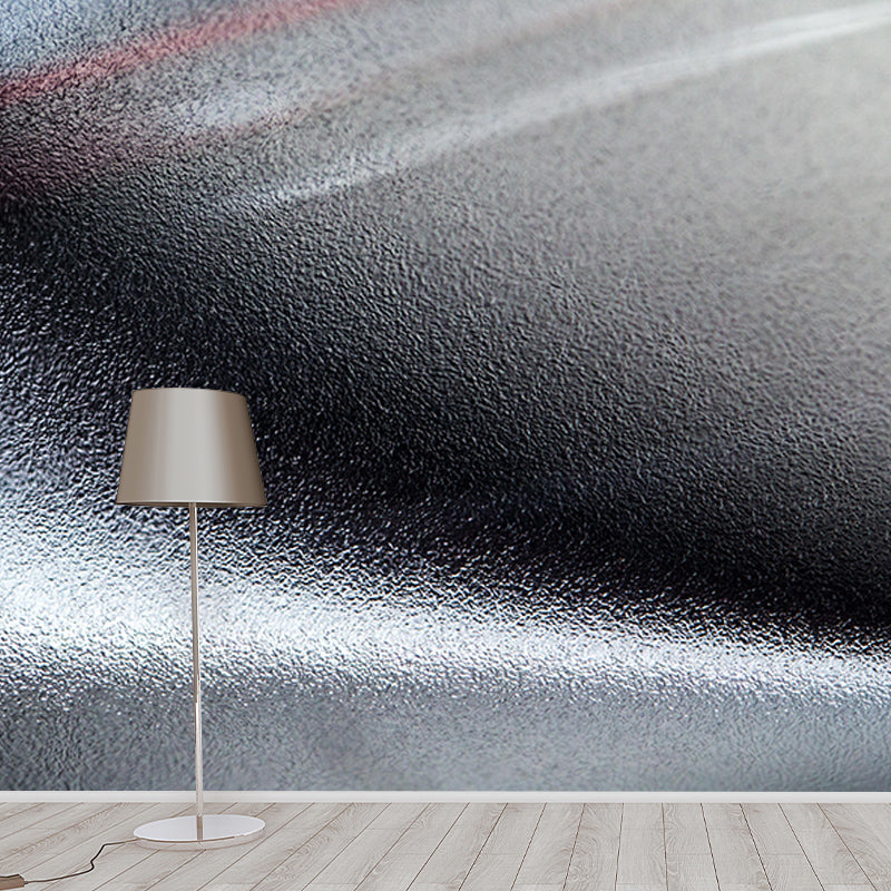 Industrial Style Metal Mural Wallpaper Horizontal Photography Living Room Wall Covering