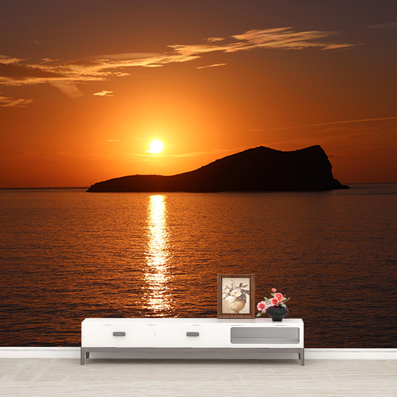 Romantic Photography Sea Wall Mural Wallpaper Sitting Room Wall Art