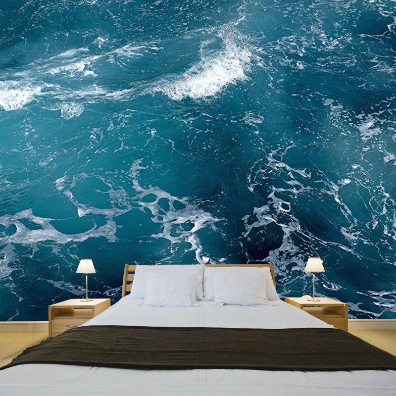 Romantic Photography Sea Wall Mural Wallpaper Sitting Room Wall Art