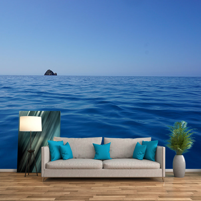 Romantic Photography Sea Wall Mural Wallpaper Sitting Room Wall Art